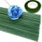 Flexible Floral Stems With Professional Floral Tape Durable Iron Wire For DIY Flower Arrangements 2
