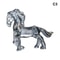 Crystal Zodiac Horse Figurine 2026 Year Of The Horse Desktop Ornament For Fortune Success 26