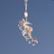 Crystal Moon Sun Suncatcher Prismatic Window Pendant For Magical Light Displays 3