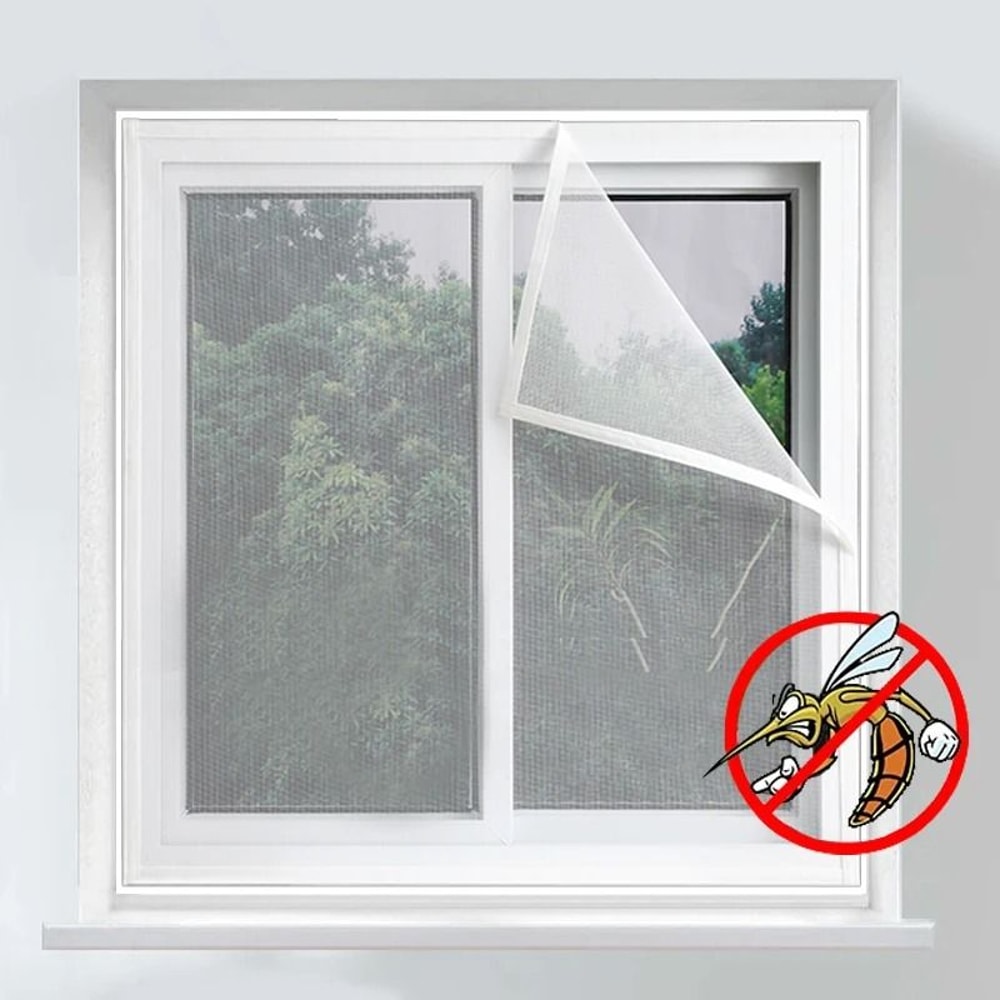 SelfAdhesive AntiMosquito Window Screen Breathable DIY Mesh Net For A BugFree Home 2