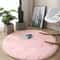 Plush Round Shag Carpet UltraSoft Fluffy Floor Mat For Childrens Bedrooms Modern Living Rooms 10
