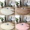 Plush Round Shag Carpet UltraSoft Fluffy Floor Mat For Childrens Bedrooms Modern Living Rooms 4