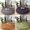 Plush Round Shag Carpet UltraSoft Fluffy Floor Mat For Childrens Bedrooms Modern Living Rooms 5