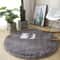 Plush Round Shag Carpet UltraSoft Fluffy Floor Mat For Childrens Bedrooms Modern Living Rooms 6
