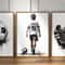 Personalized Football Player Poster Custom Athlete Wall Art For Boys Bedrooms Sports Fans 0