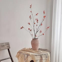 artificial autumn branches – chinese style faux plant for seasonal vase arrangements & hotel decor