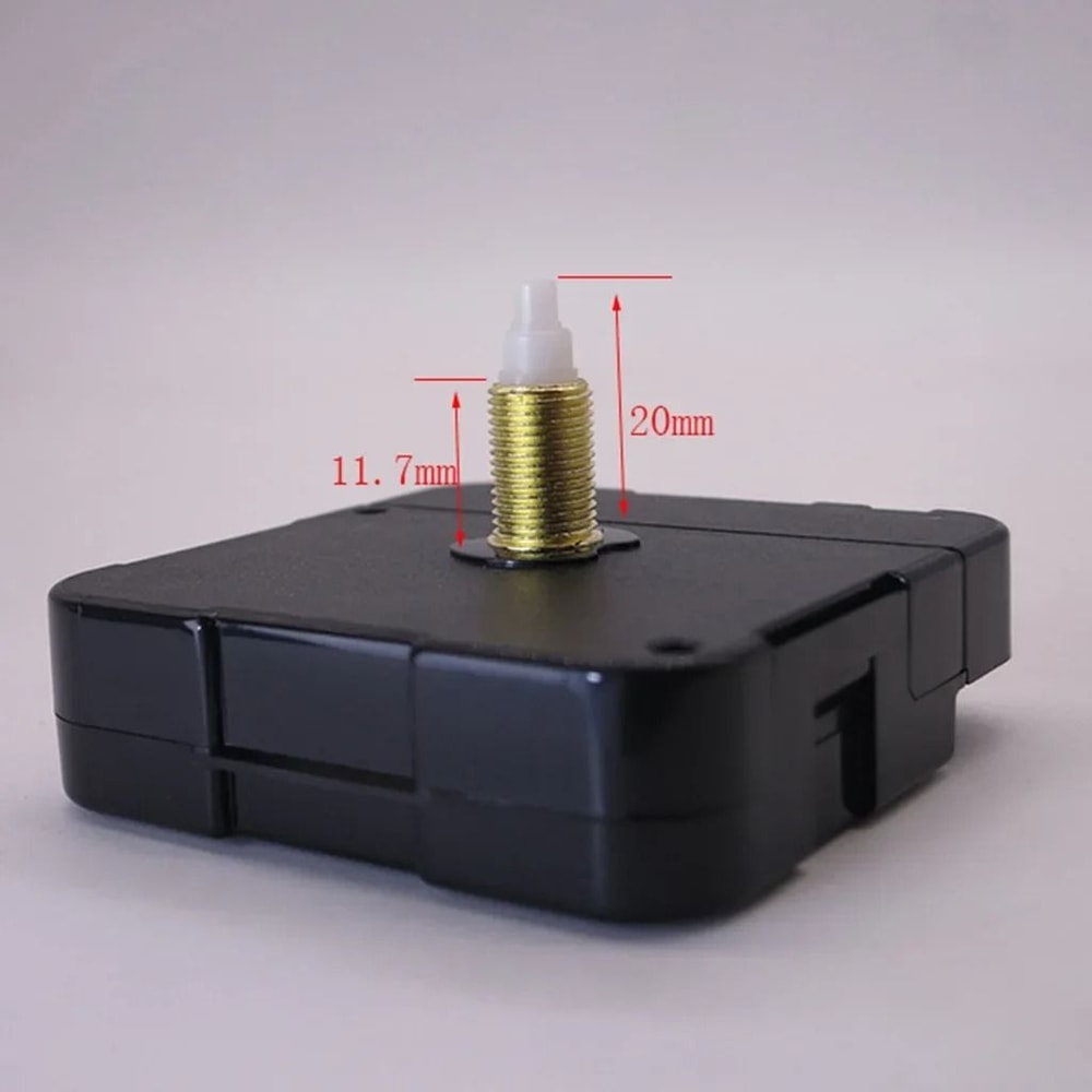 Long Shaft Silent Wall Clock Movement DIY Quartz Mechanism Repair Parts Clockwork Kit 10