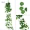 Artificial Hanging Ivy Creeper Realistic Green Leaf Garland Hanging Vine For Home Wedding Decor 10