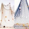 Nautical Fishing Net Wall Hanging Mediterranean Marine Ornament For Home Studio Party Decor 0
