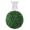 Realistic Green Artificial Plant Ball EcoFriendly Boxwood Topiary For Indoor Outdoor Home Decor 5