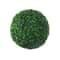 Realistic Green Artificial Plant Ball EcoFriendly Boxwood Topiary For Indoor Outdoor Home Decor 8