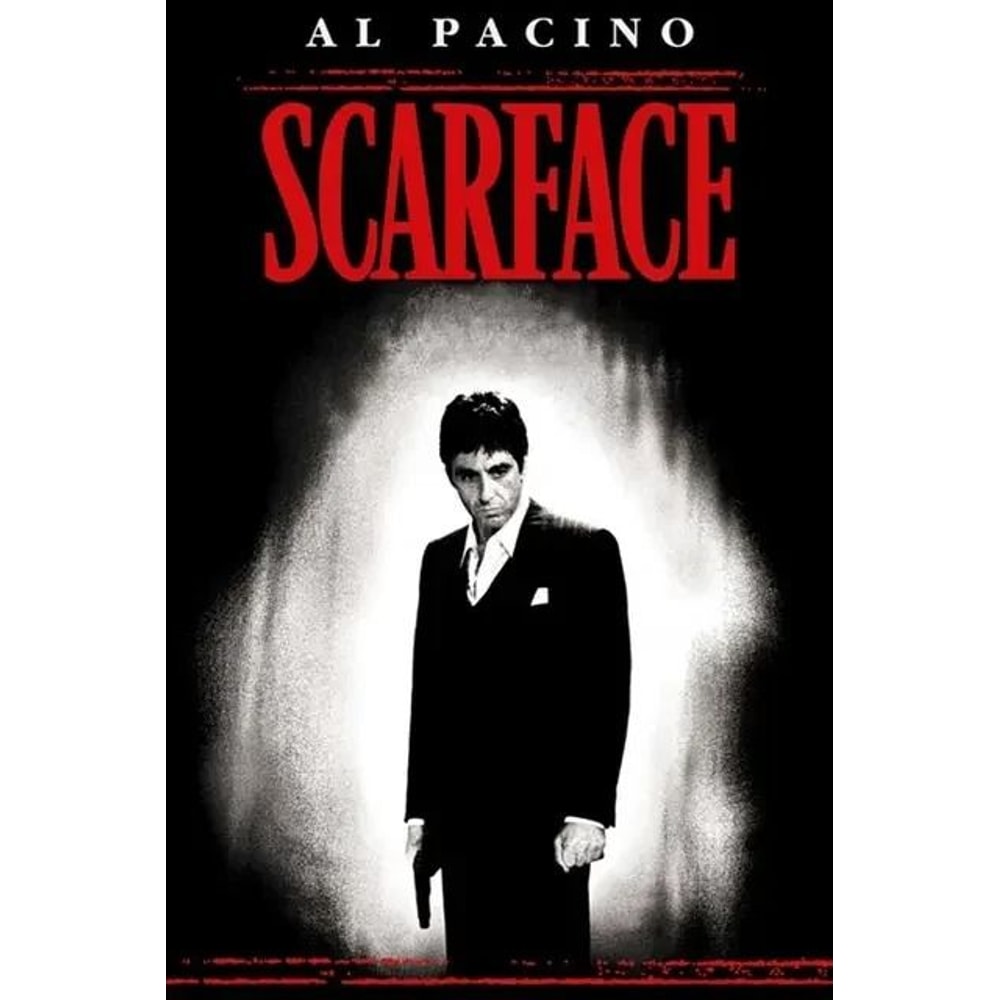 Al Pacino Scarface Gangster Poster Iconic Movie Art Canvas Painting Wall Picture For Living Room 9