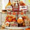 Fall Harvest Wooden Tiered Tray Decor Set Farmhouse Autumn Centerpieces With Pumpkin Spice Maple 2