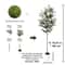 Artificial Olive Tree Branch Modern Minimalist Mediterranean Fake Plant For Living Room Balcony S 13