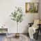 Artificial Olive Tree Branch Modern Minimalist Mediterranean Fake Plant For Living Room Balcony S 5