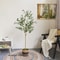 Artificial Olive Tree Branch Modern Minimalist Mediterranean Fake Plant For Living Room Balcony S 5