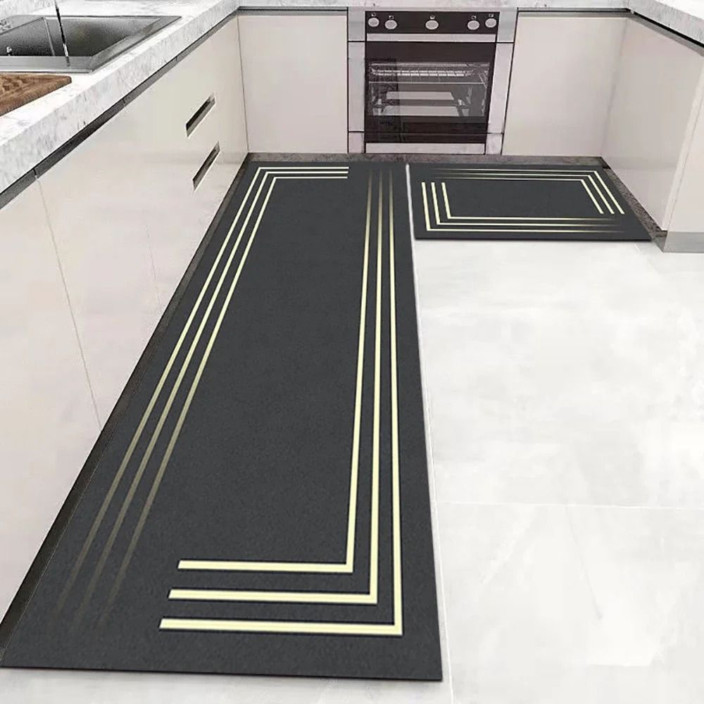 UltraSoft Washable Kitchen Hallway Runner AntiSlip Bedside Area Rug Entrance Doormat For Modern 6