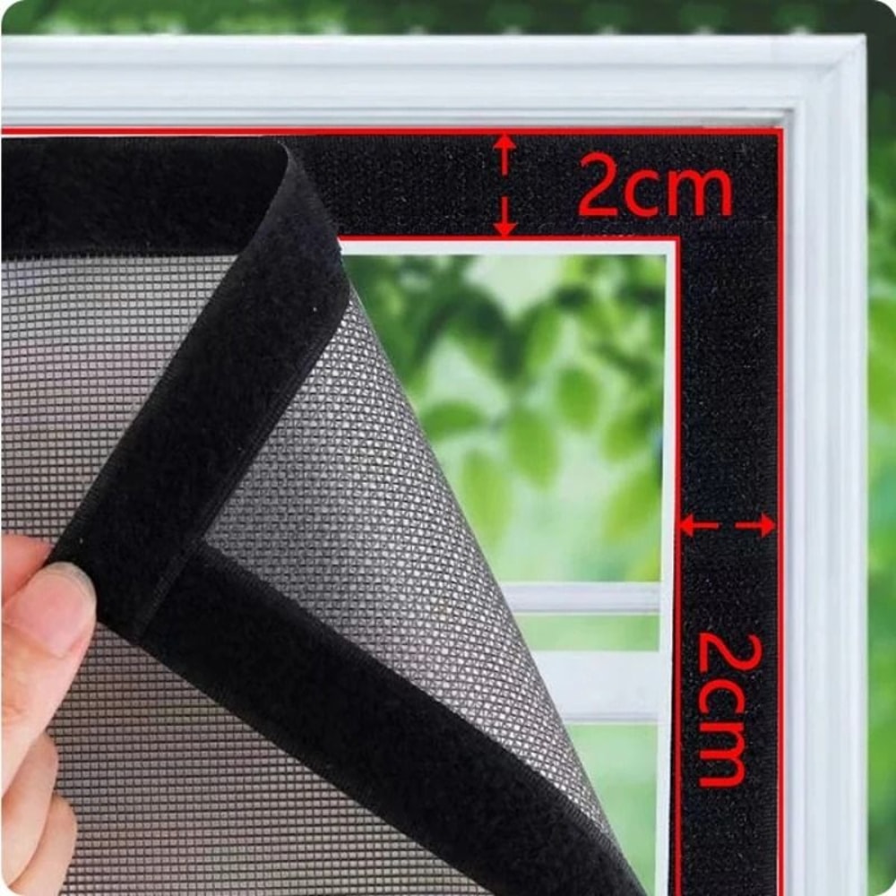 Summer DIY Window Screen Mesh Simple SelfAdhesive Mosquito Net With 2cm Tape For Home Office Prot