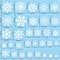 Merry Christmas White Snowflake Window Stickers Festive Winter Wonderland Decals For Home Wall Gl 3