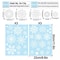 Merry Christmas White Snowflake Window Stickers Festive Winter Wonderland Decals For Home Wall Gl 7