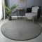 Modern Round Coral Velvet Carpet UltraSoft Living Room Coffee Table Rug Kids Crawling Play Mat 3