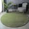 Modern Round Coral Velvet Carpet UltraSoft Living Room Coffee Table Rug Kids Crawling Play Mat 7