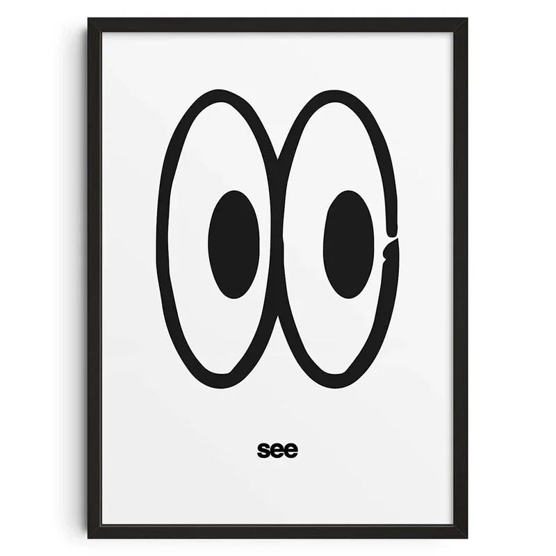 MidCentury Abstract Vintage Japanese Illustration Canvas Prints Minimalist Bedroom Wall Art Soph 10