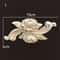 HandCarved Wood Rose Appliques Onlays Antique Wood Furniture Decals Decorative Floral Crafting E 23