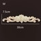 HandCarved Wood Rose Appliques Onlays Antique Wood Furniture Decals Decorative Floral Crafting E 25