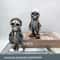 Cool Skeleton Figurines Modern Skull Resin Statues Miniature Gothic Sculptures For Desktop Home O 2