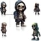 Cool Skeleton Figurines Modern Skull Resin Statues Miniature Gothic Sculptures For Desktop Home O 5