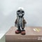 Cool Skeleton Figurines Modern Skull Resin Statues Miniature Gothic Sculptures For Desktop Home O 7