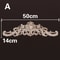 Natural Wood Appliques Decorative Onlays Handcrafted Long Flower Woodcarving For Furniture Walls 11