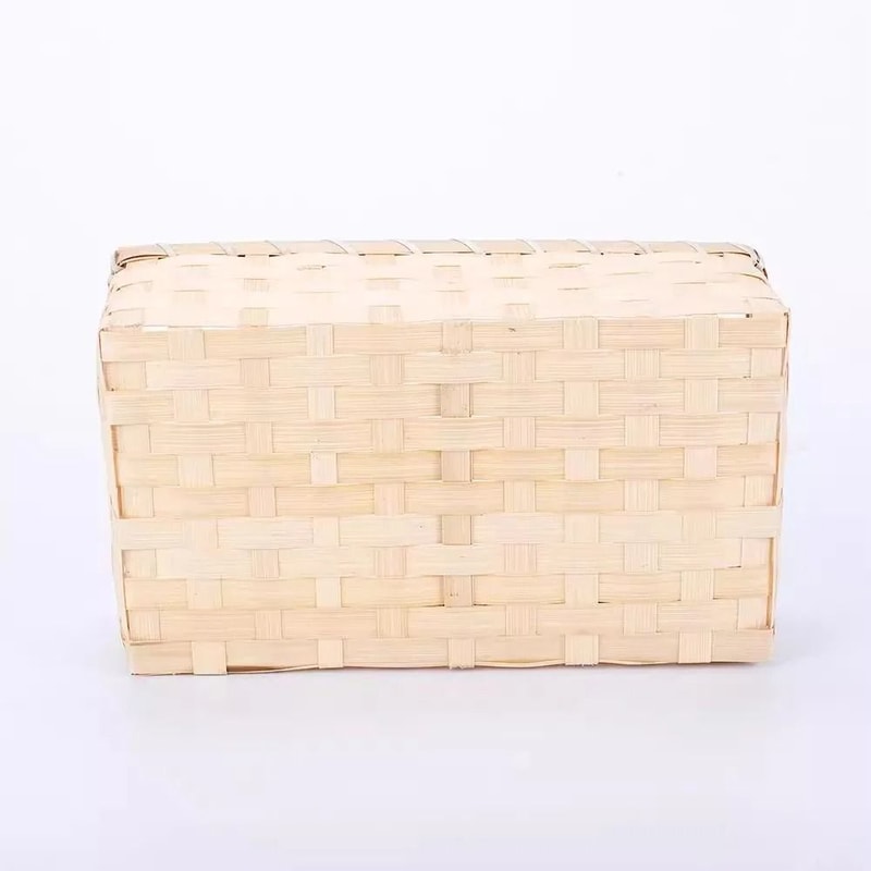 Shu Raw Puer Mini Tea Cake Storage Box HandKnitted 10Piece Puer Storage Basket Breathable Puerh 4