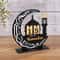 Black Gold Ramadan Countdown Calendar Luxury Acrylic Gift Ornament With Replaceable Numbers For E 2
