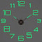 Modern DIY Large Wall Clock 3D Acrylic Mirror Sticker Clock Quartz Movement For Fashionable Livin 10