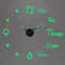 Modern DIY Large Wall Clock 3D Acrylic Mirror Sticker Clock Quartz Movement For Fashionable Livin 18