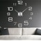 Modern DIY Large Wall Clock 3D Acrylic Mirror Sticker Clock Quartz Movement For Fashionable Livin 2