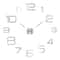 Modern DIY Large Wall Clock 3D Acrylic Mirror Sticker Clock Quartz Movement For Fashionable Livin 8