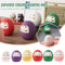 Japanese Ceramic Daruma Doll Miniature Lucky Charm Fortune Ornament For Home Decor Landscape Craft 3