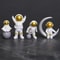 4Piece Astronaut Figure Set Spaceman Sculpture Educational Toy For Desktop Home Decoration Space 8