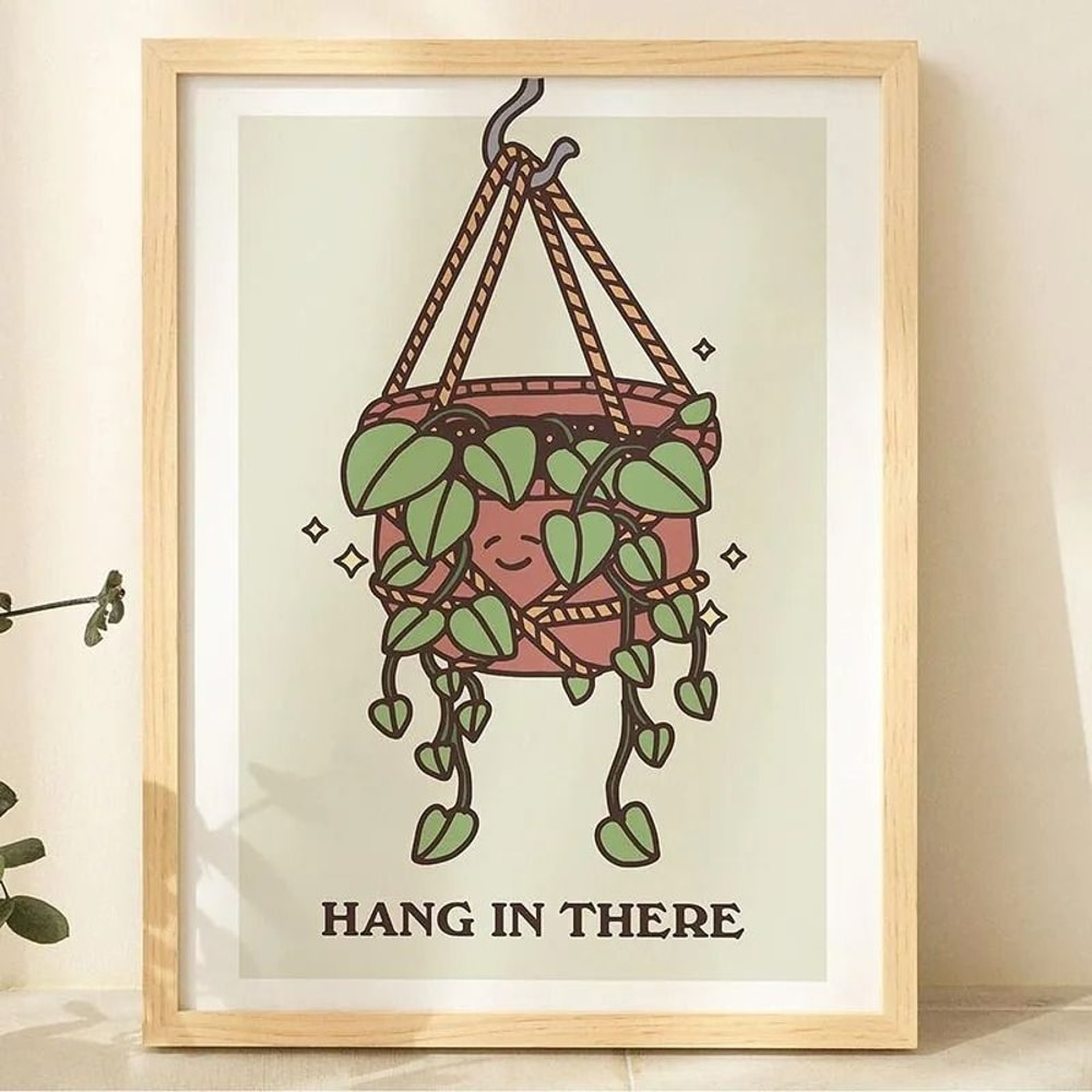 Green Botanical Leaves Canvas Art Calming NatureInspired Prints For Modern Interiors 9