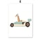 Funny Safari Animals Canvas Art Whimsical Nursery Nordic Kids Bedroom Decor 9