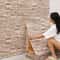 3D Realistic Imitation Brick Wall Panels Waterproof SelfAdhesive DIY Wallpaper For Living Room Be 0