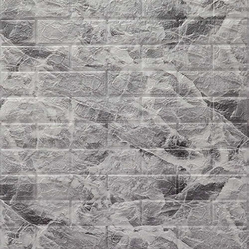 3D Realistic Imitation Brick Wall Panels Waterproof SelfAdhesive DIY Wallpaper For Living Room Be 11