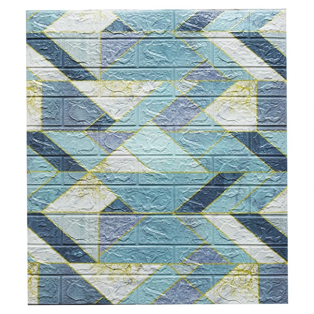 3D Realistic Imitation Brick Wall Panels Waterproof SelfAdhesive DIY Wallpaper For Living Room Be 16