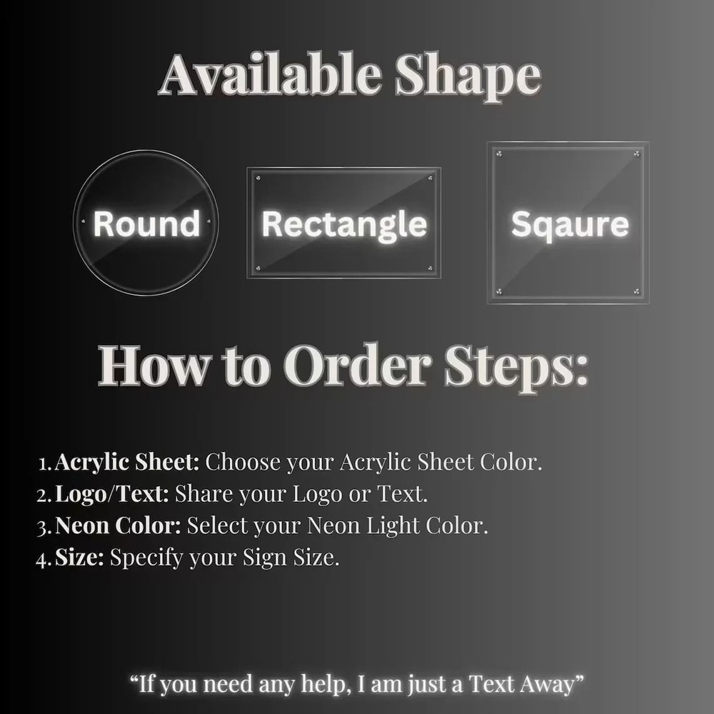 Custom LED Backlit Business Sign 3D Acrylic Metal Logo Signage For Salons Hair Studios Beauty Na 7