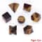7Piece Platonic Solid Sacred Geometry Set Natural Crystal Healing Stones For Reiki Chakra Home De 11
