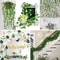 Artificial Green Ivy Vine Garland 10String Hanging Creeper Rattan For Garden Wedding Home Decor 4