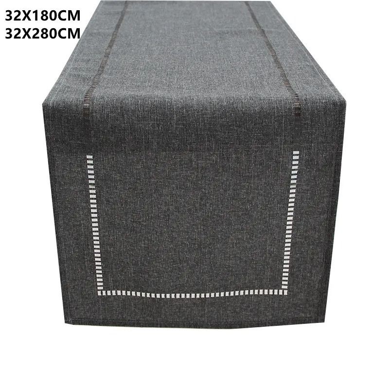 Basic Linen Style Table Runner Modern Minimalist Dining Runner Versatile Tablecloth For Party Hol 5